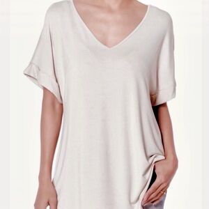 HOODIES by Bar Rafaeli Basic V-neck T-shirt